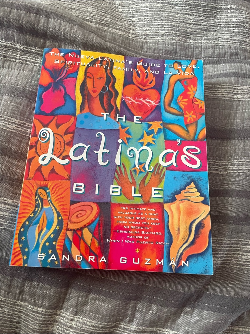 The Latina's Bible by Sandra Guzmán - Vibrant Multicolor Cover